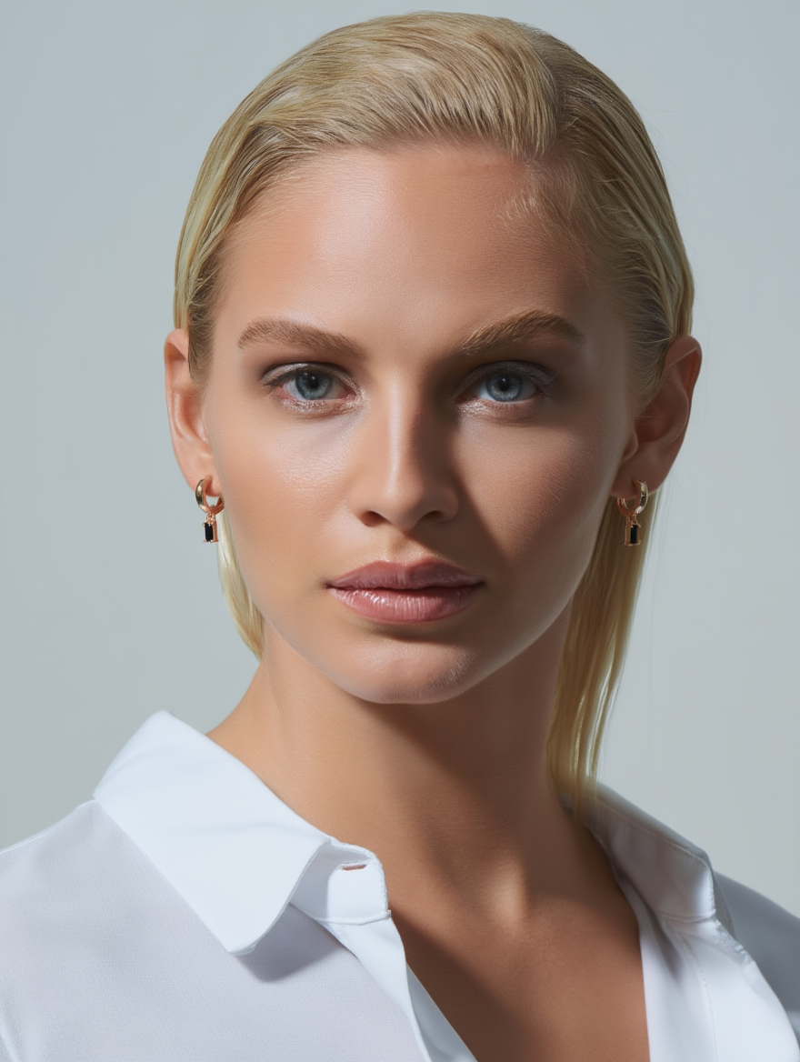 Pendientes Noctura – Ónix Negro