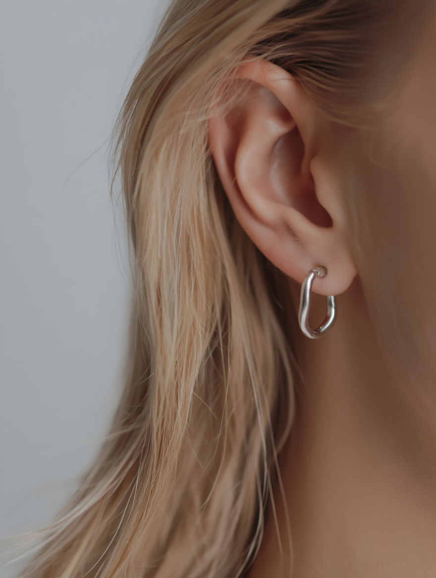 Nami Earrings - Silver