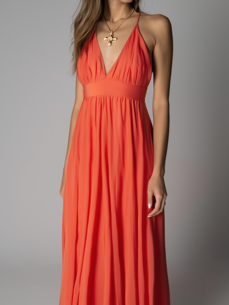 Molten Cross Necklace