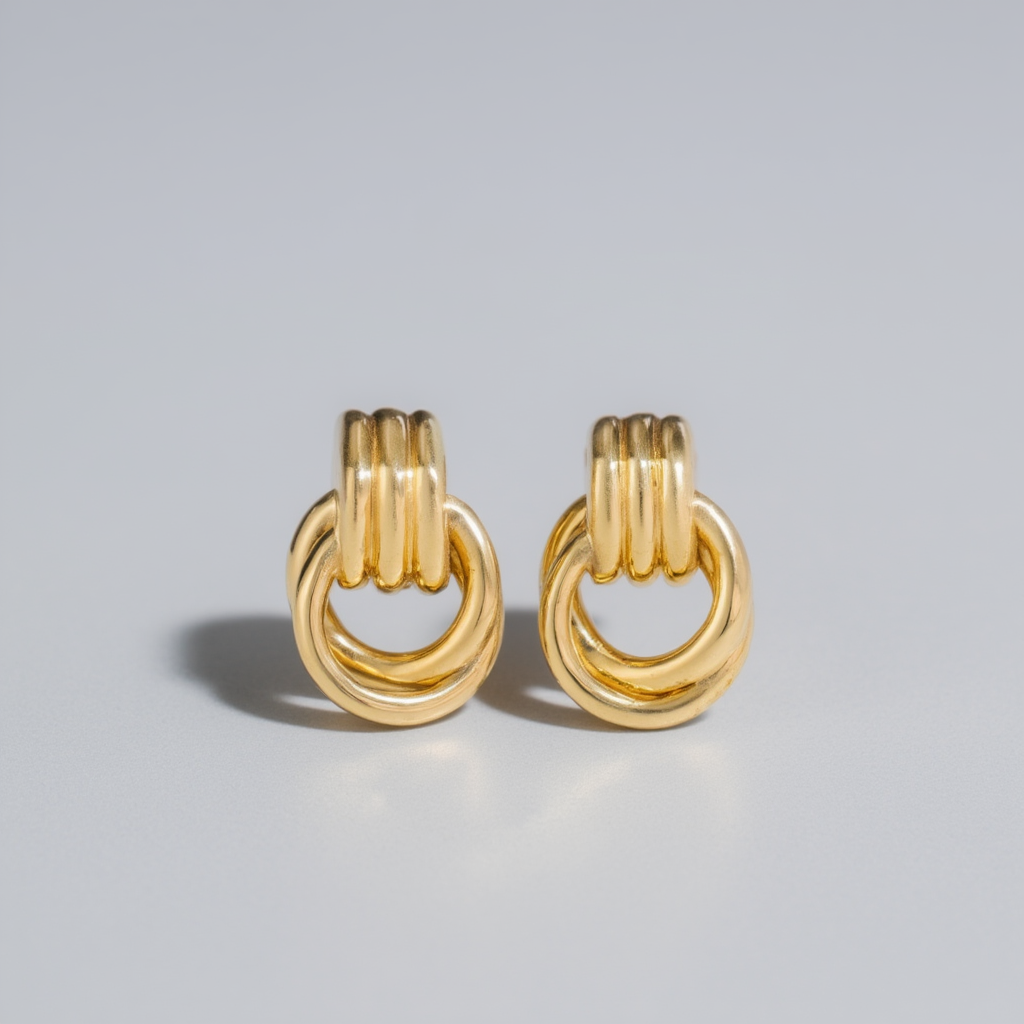Jacquie Earrings Mini - Gold