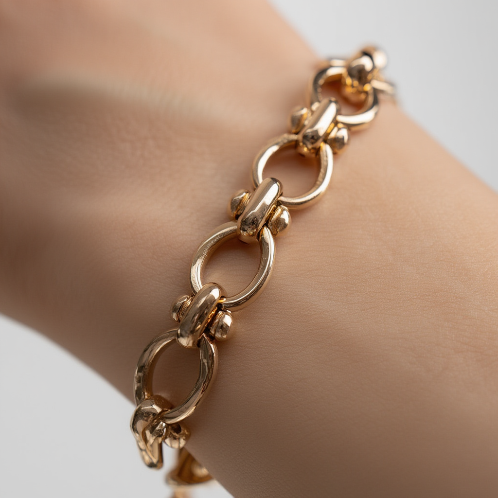 LEAH Round Chain Bracelet