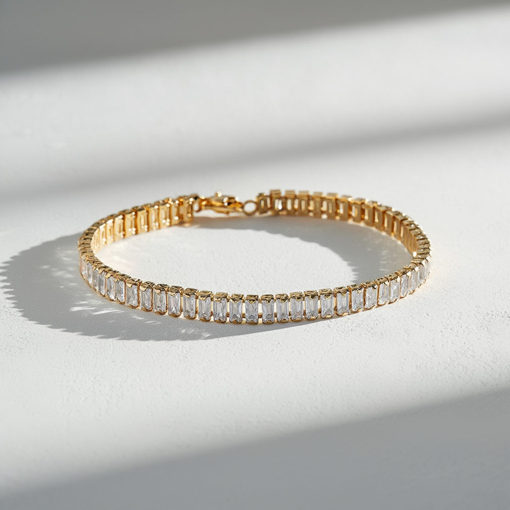 Baguette Tennis Bracelet