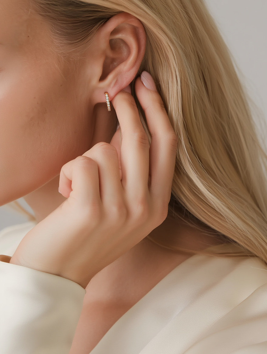 Faye Earrings - Gold