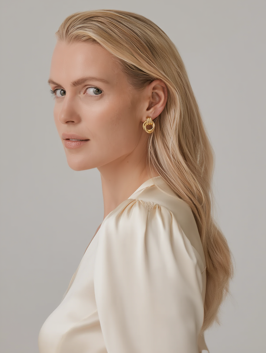 Jacquie Earrings Mini - Gold