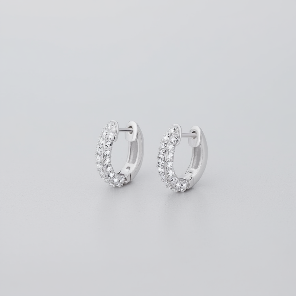 Lya Earrings - Silver