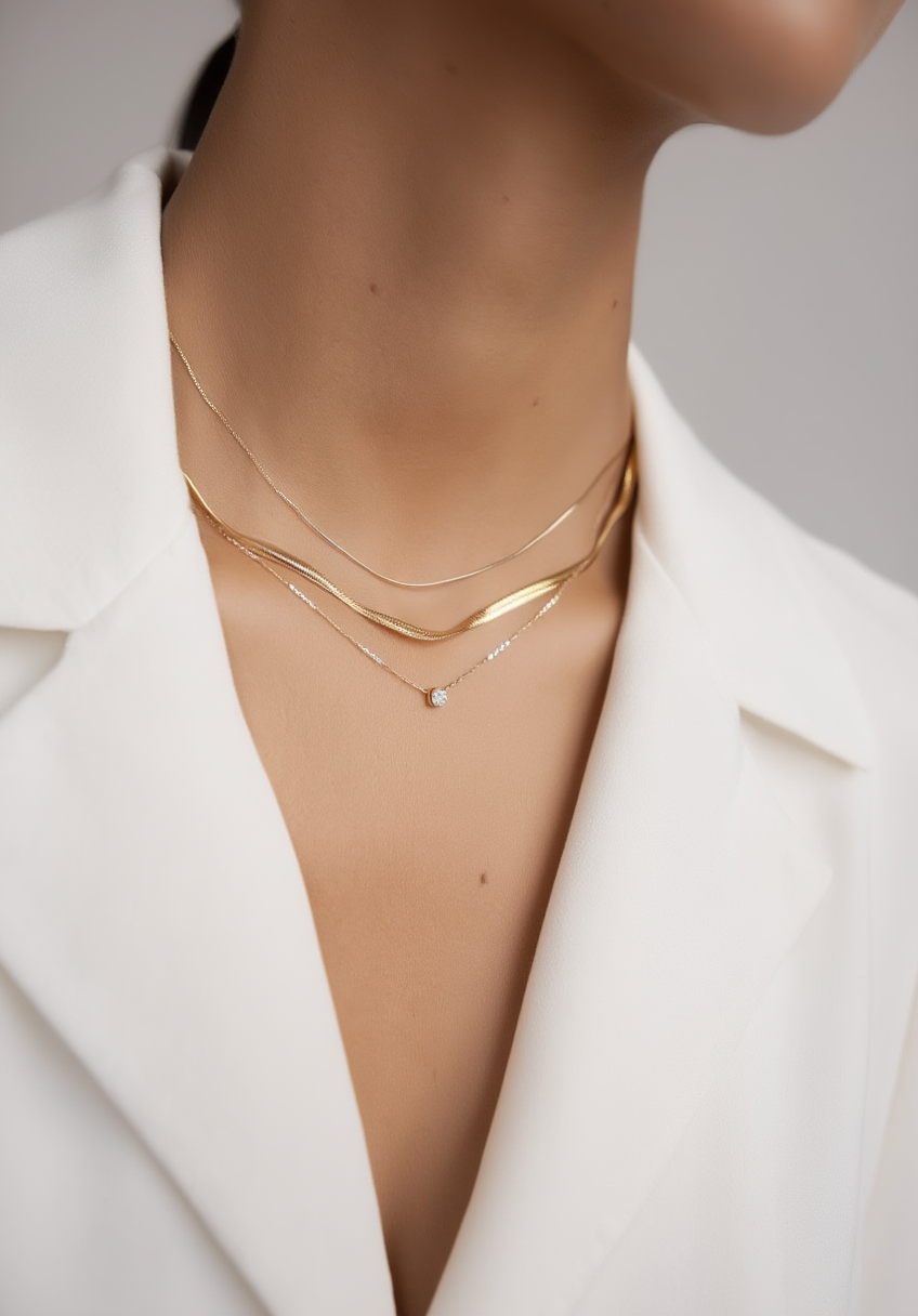 Indie Necklace 3mm - Gold