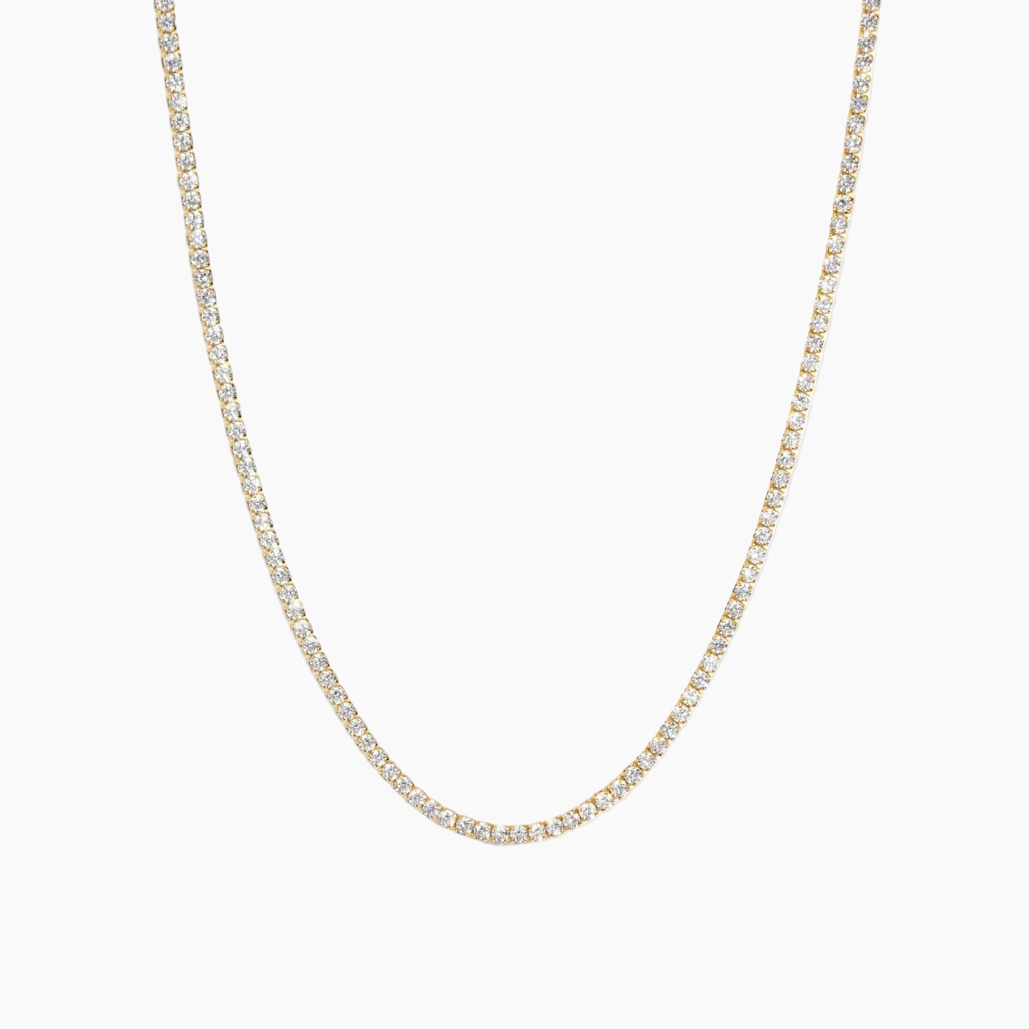 2mm Tennis Necklace - AYUNA