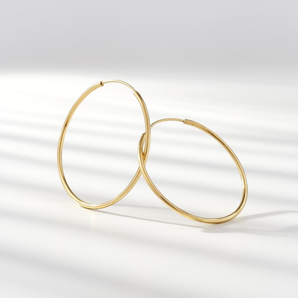 Flynn Hoops - Gold