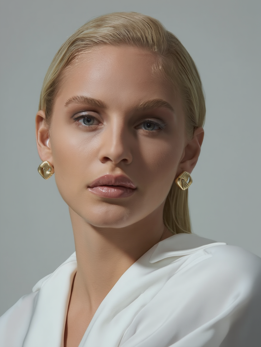 Elva Earrings - Gold