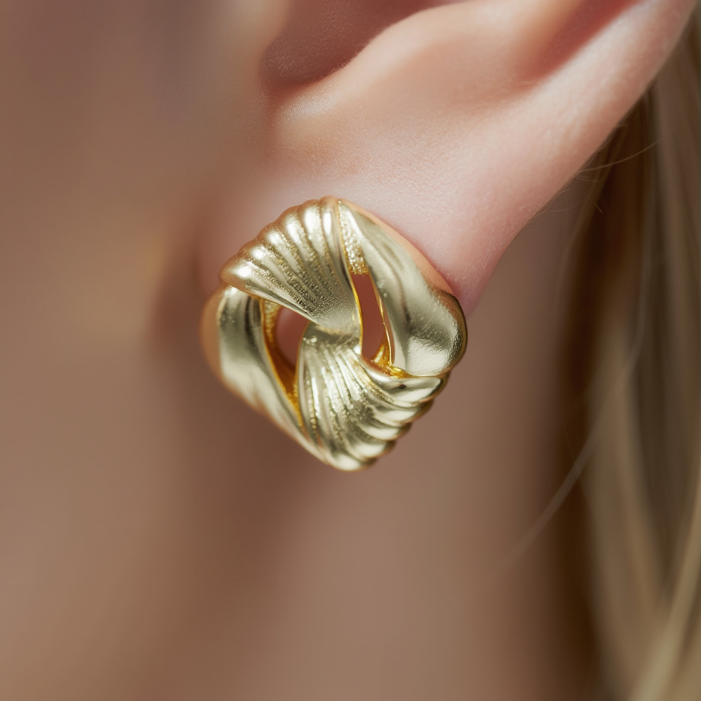 Elva Earrings - Gold