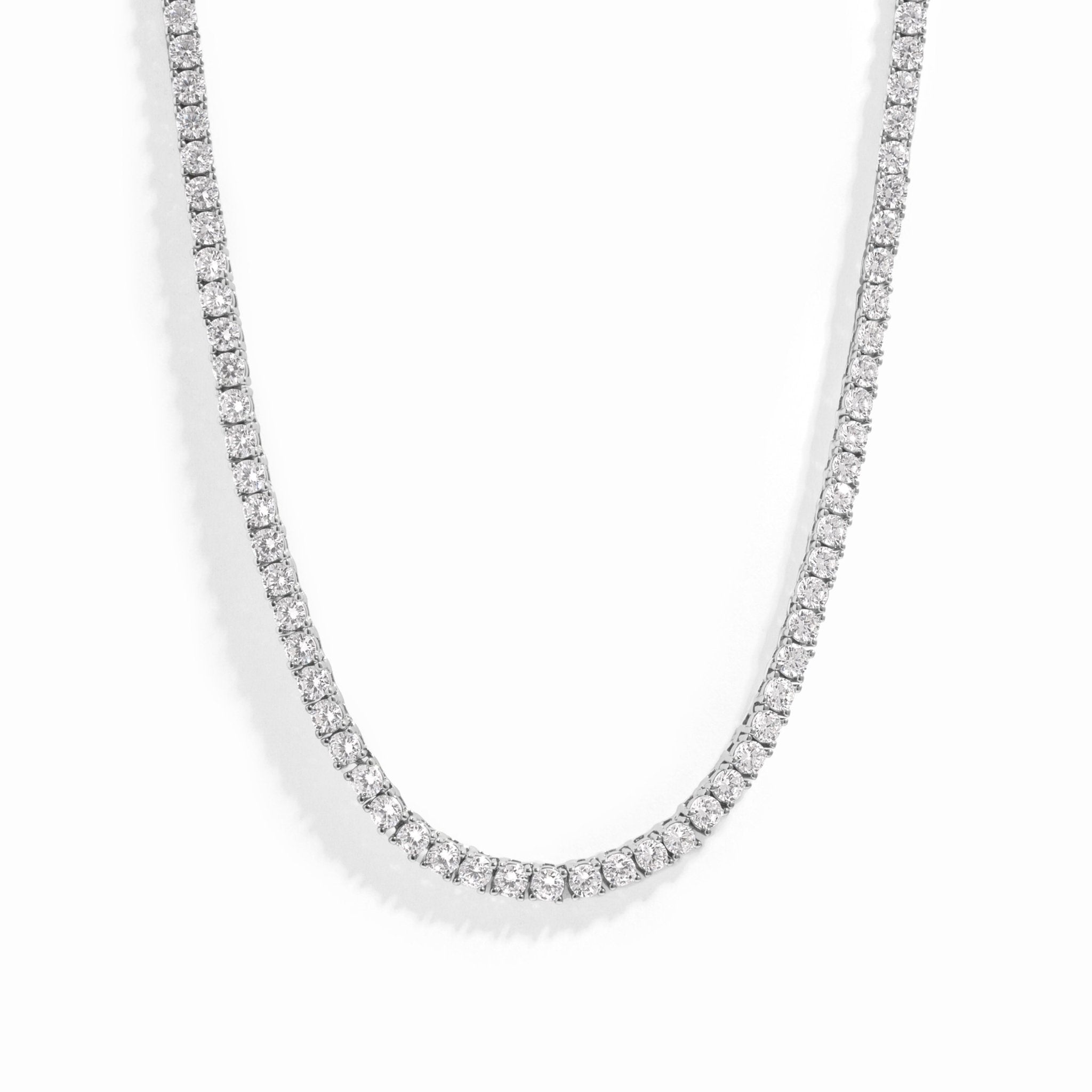 3mm Diamond Tennis Necklace - AYUNA