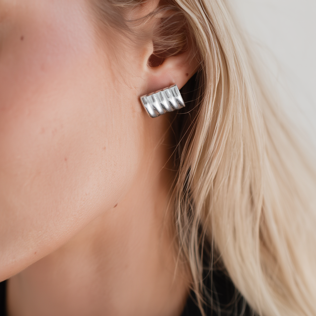 Bridget Earrings - Silver