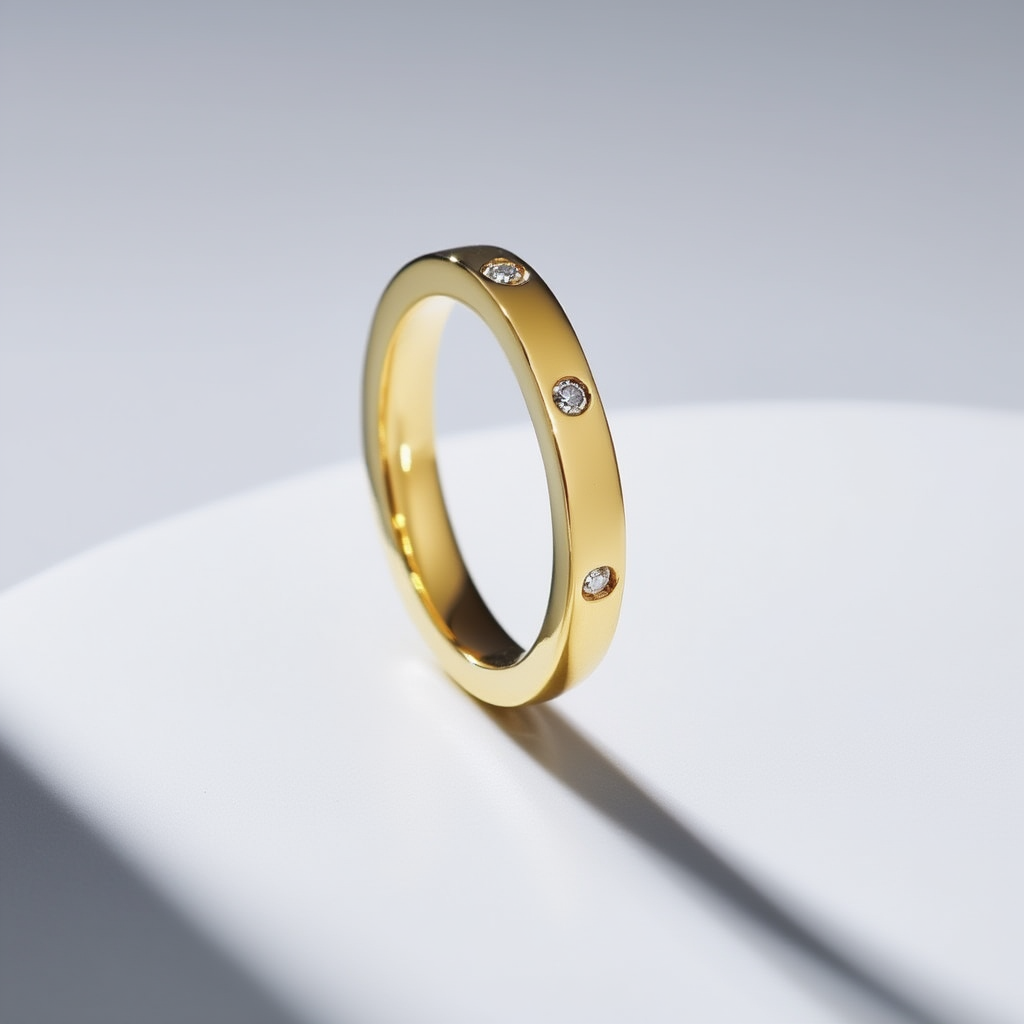 Blanca Ring Thin - Gold