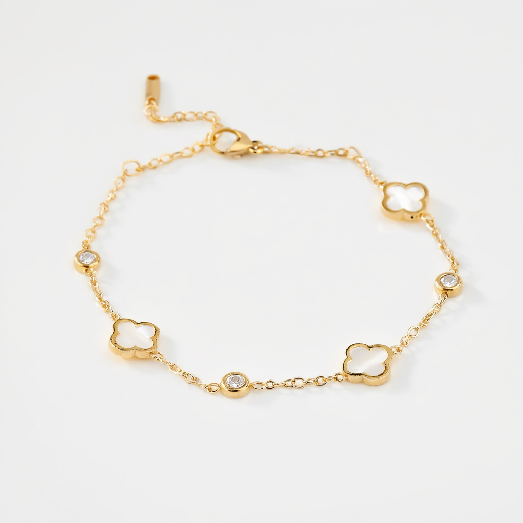 Hollow Out Clover Bracelet