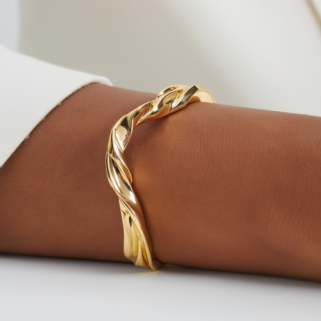 Twist Wave Bracelet
