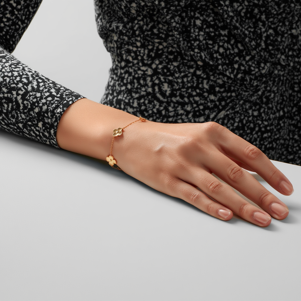 Ella Four Leaf Clover Bracelet