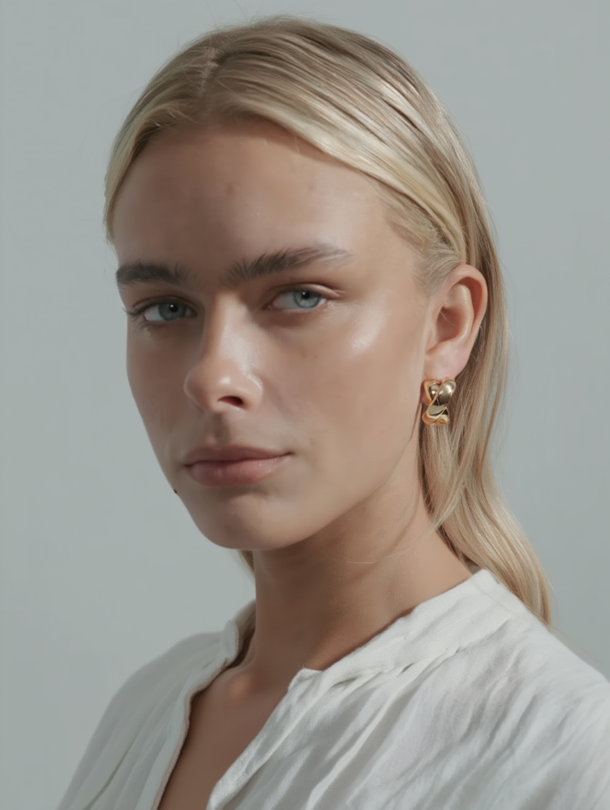 Zaria Earrings – Gold