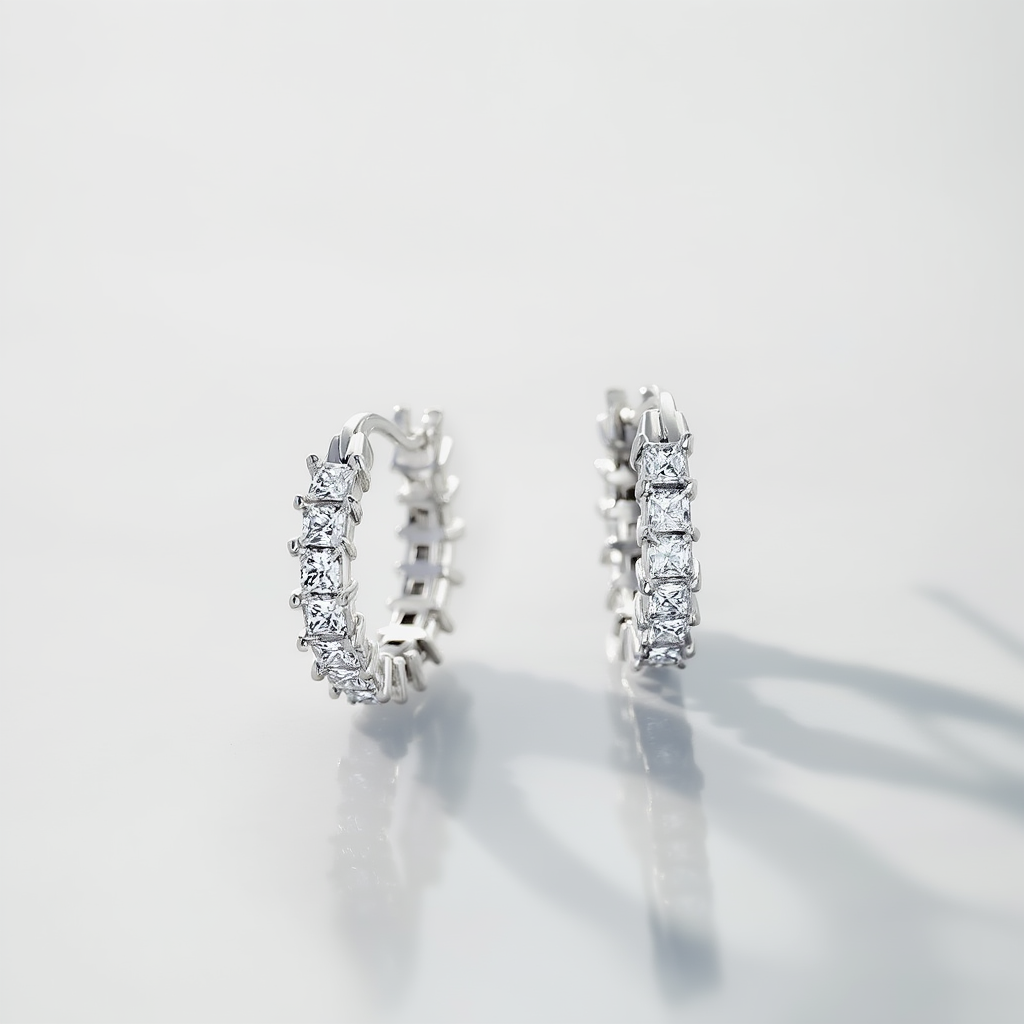 Arden Hoops – Silver