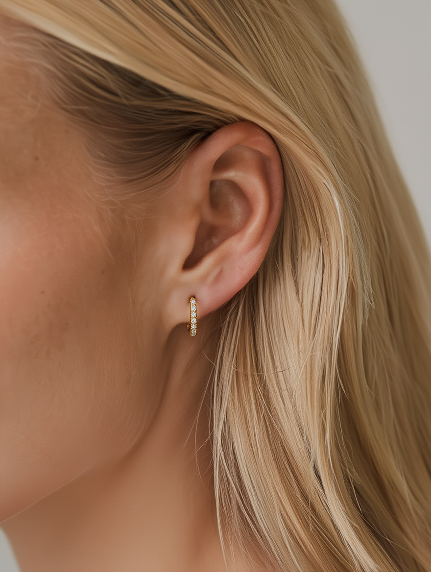 Faye Earrings - Gold