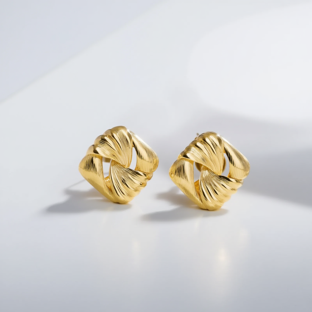 Elva Earrings - Gold
