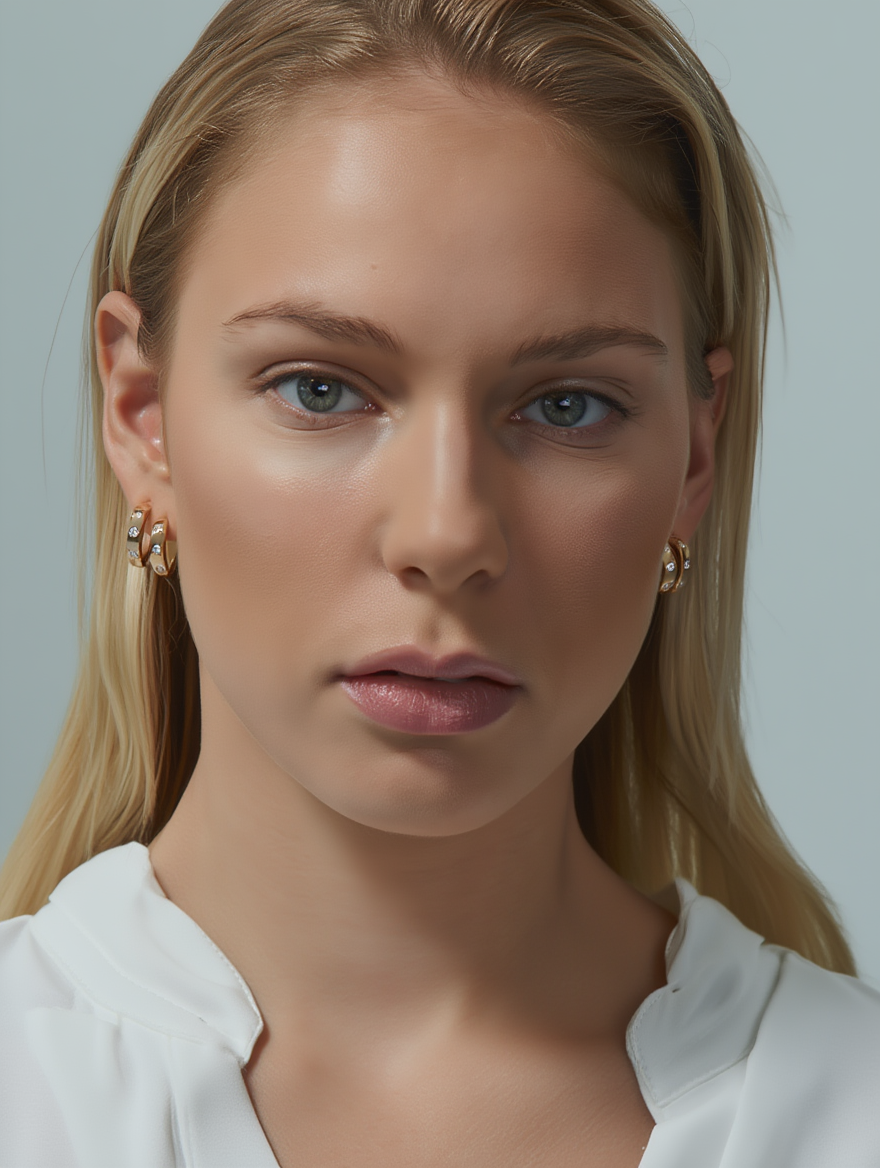 Clio Earrings - Gold