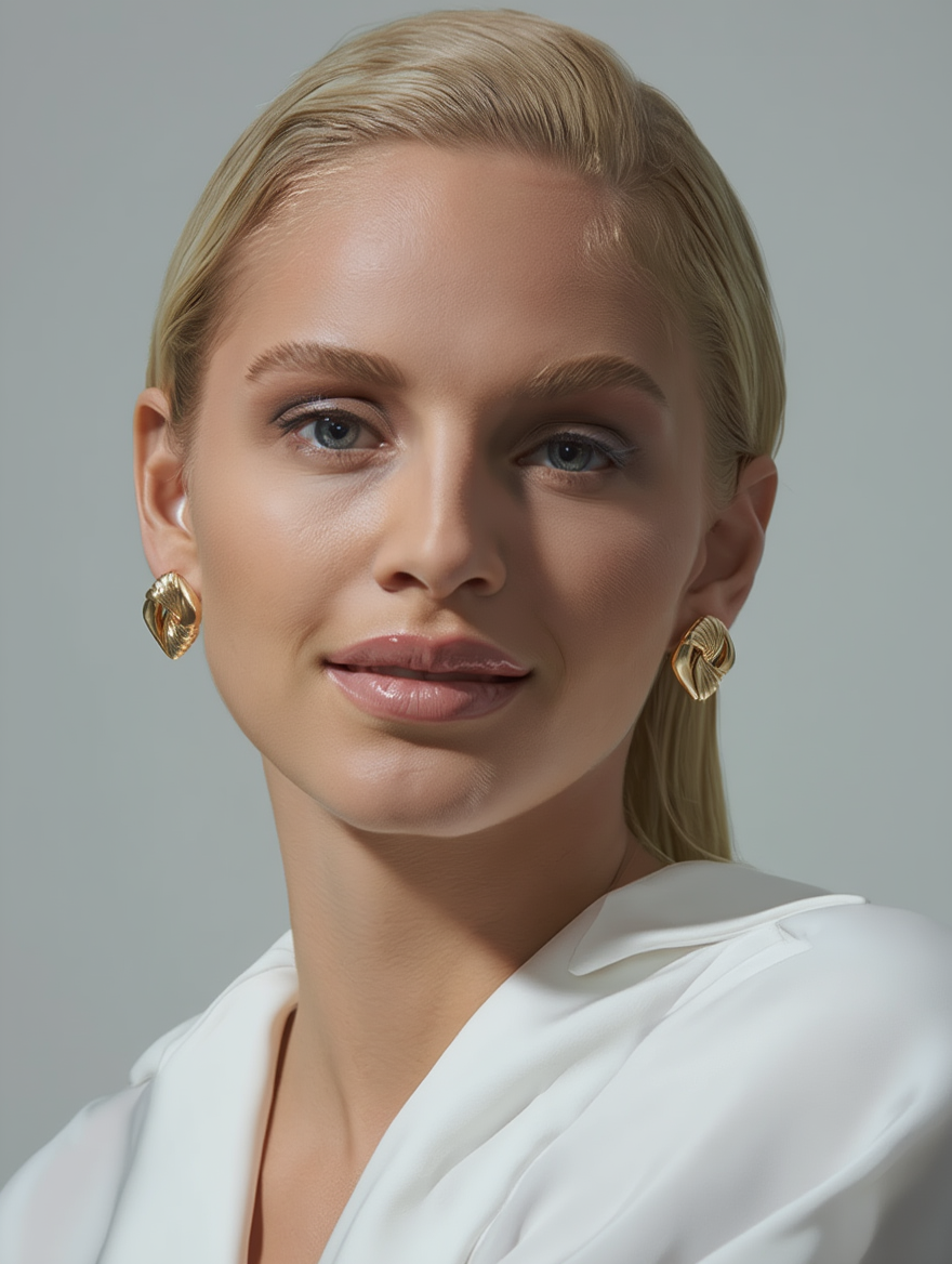 Elva Earrings - Gold