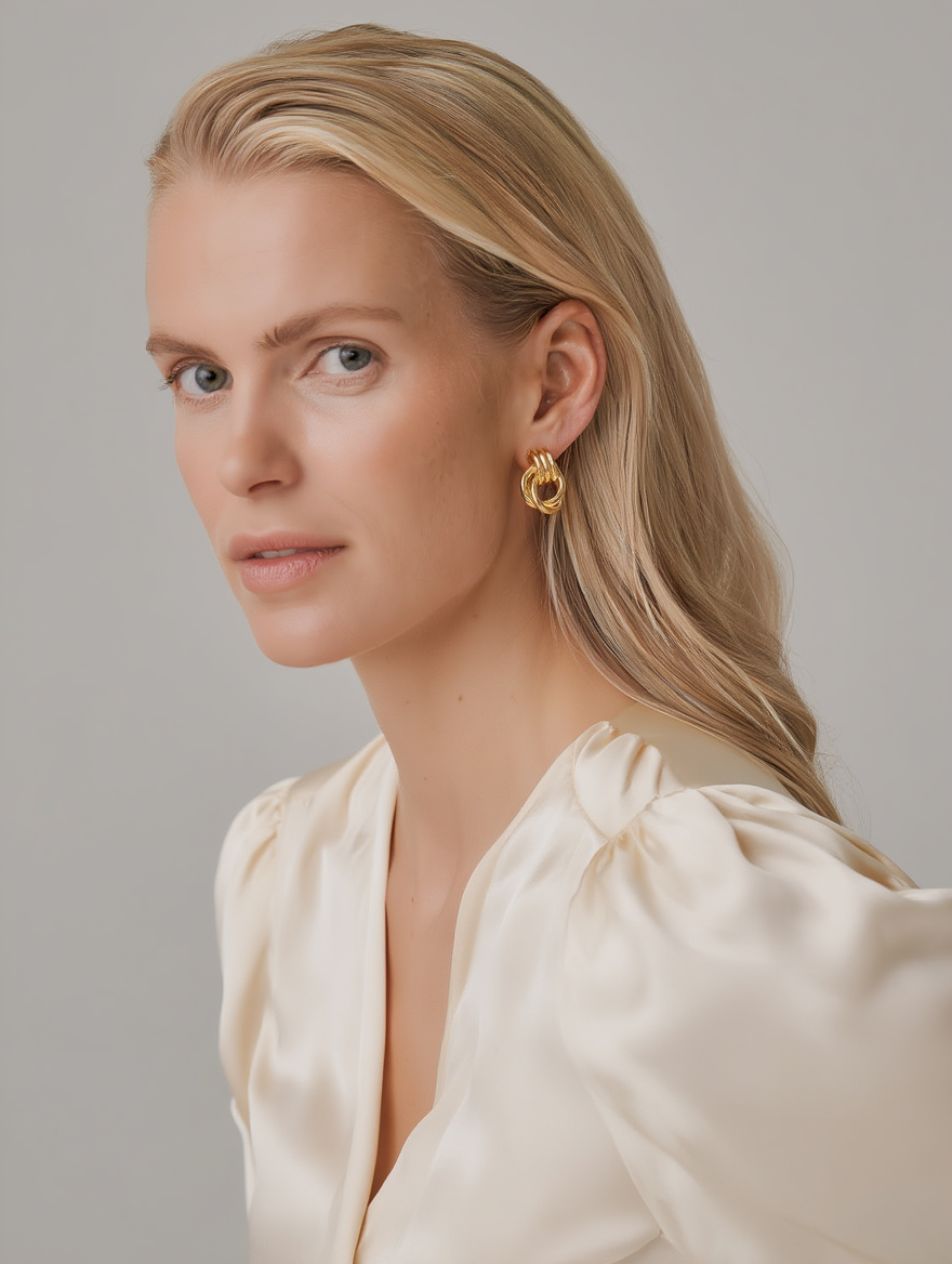 Jacquie Earrings Mini - Gold