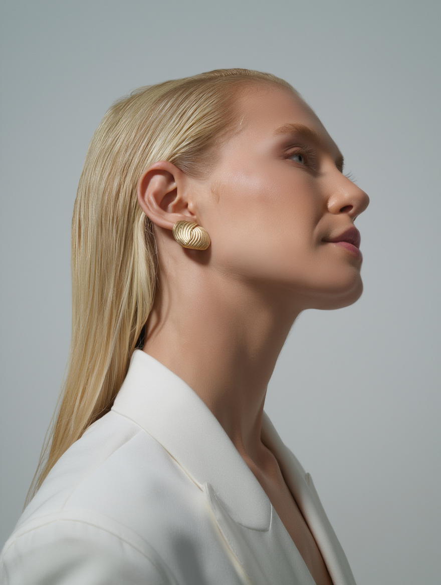 Aurelia Earrings – Gold