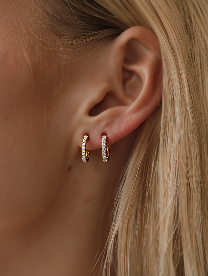 Faye Earrings - Gold