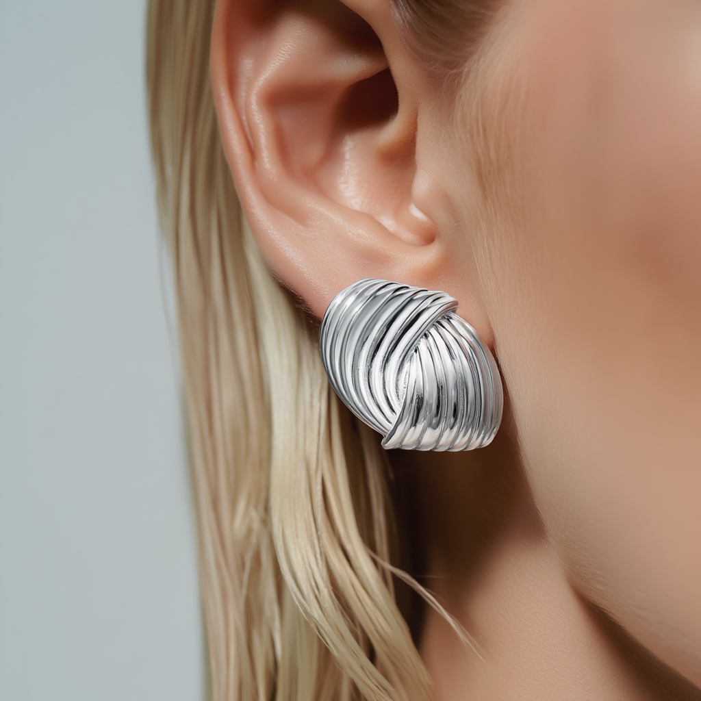 Aurelia Earrings – Silver