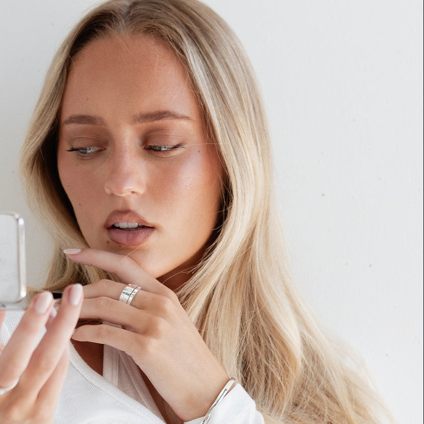 Blanca Ring Thin - Silver