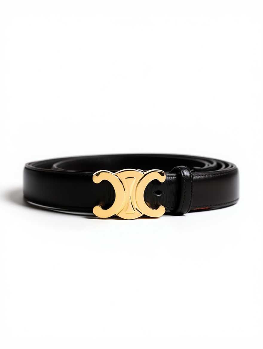 Triomphe Leather Belt