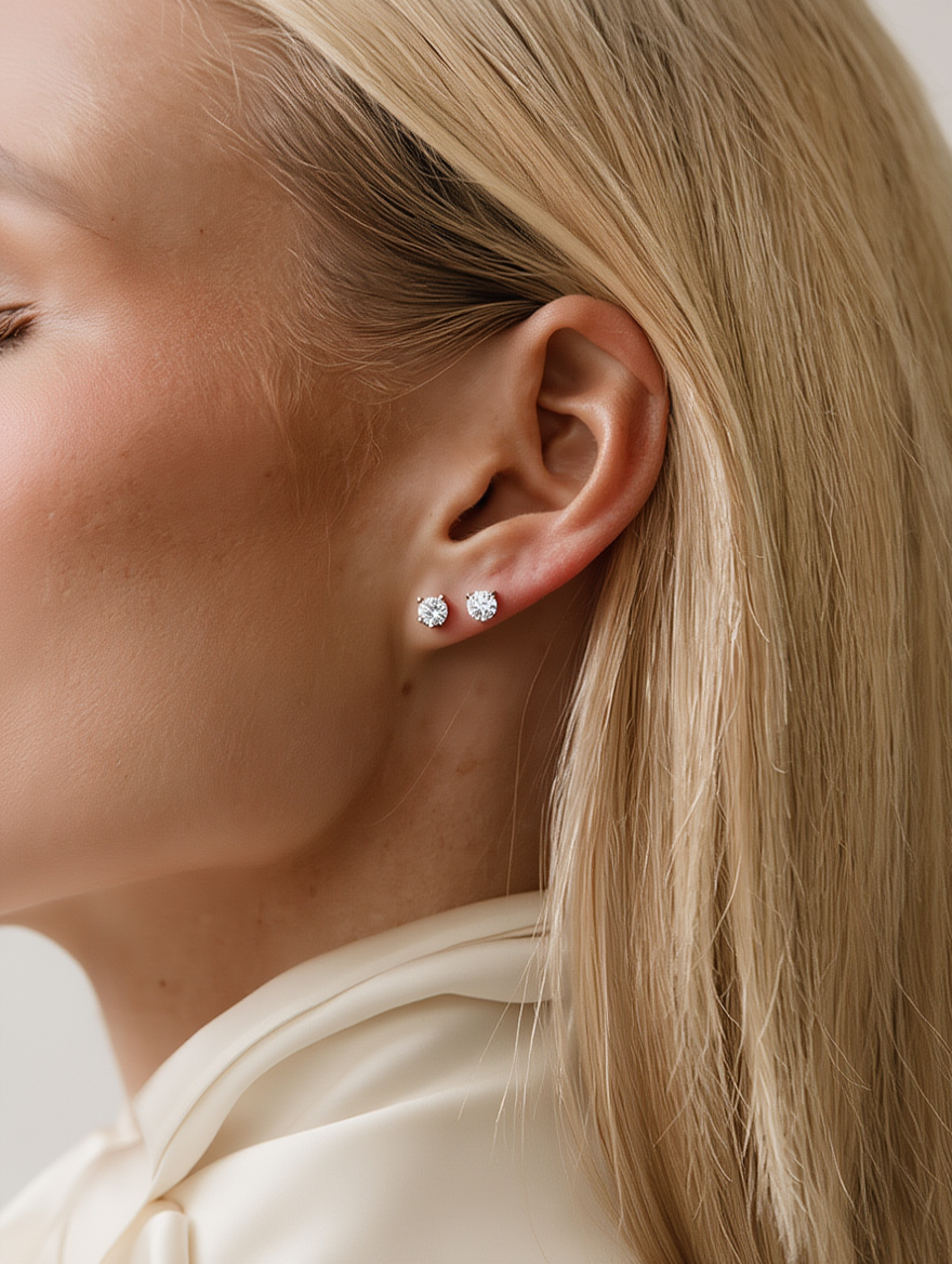 Sabine Earrings – Silver