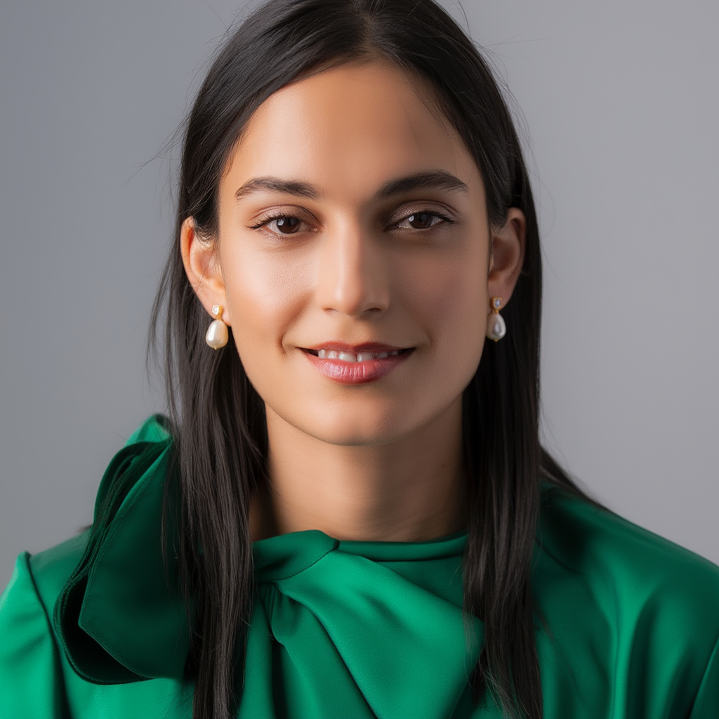 Bezel & Pearl Drop Earrings