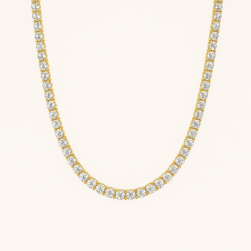 Abby Classic Tennis Necklace - AYUNA