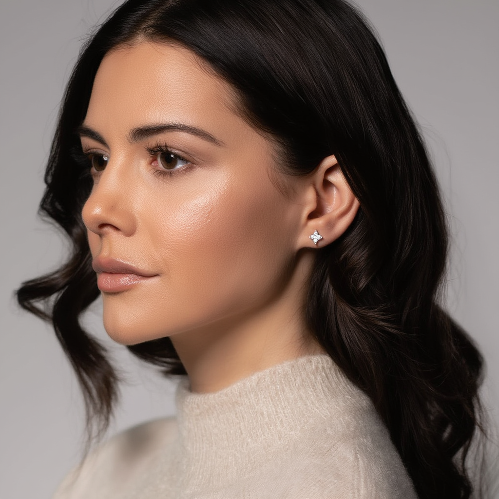 Loria Studs - Silver