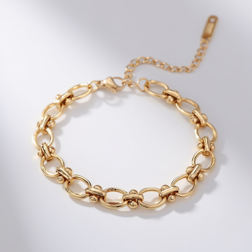 LEAH Round Chain Bracelet