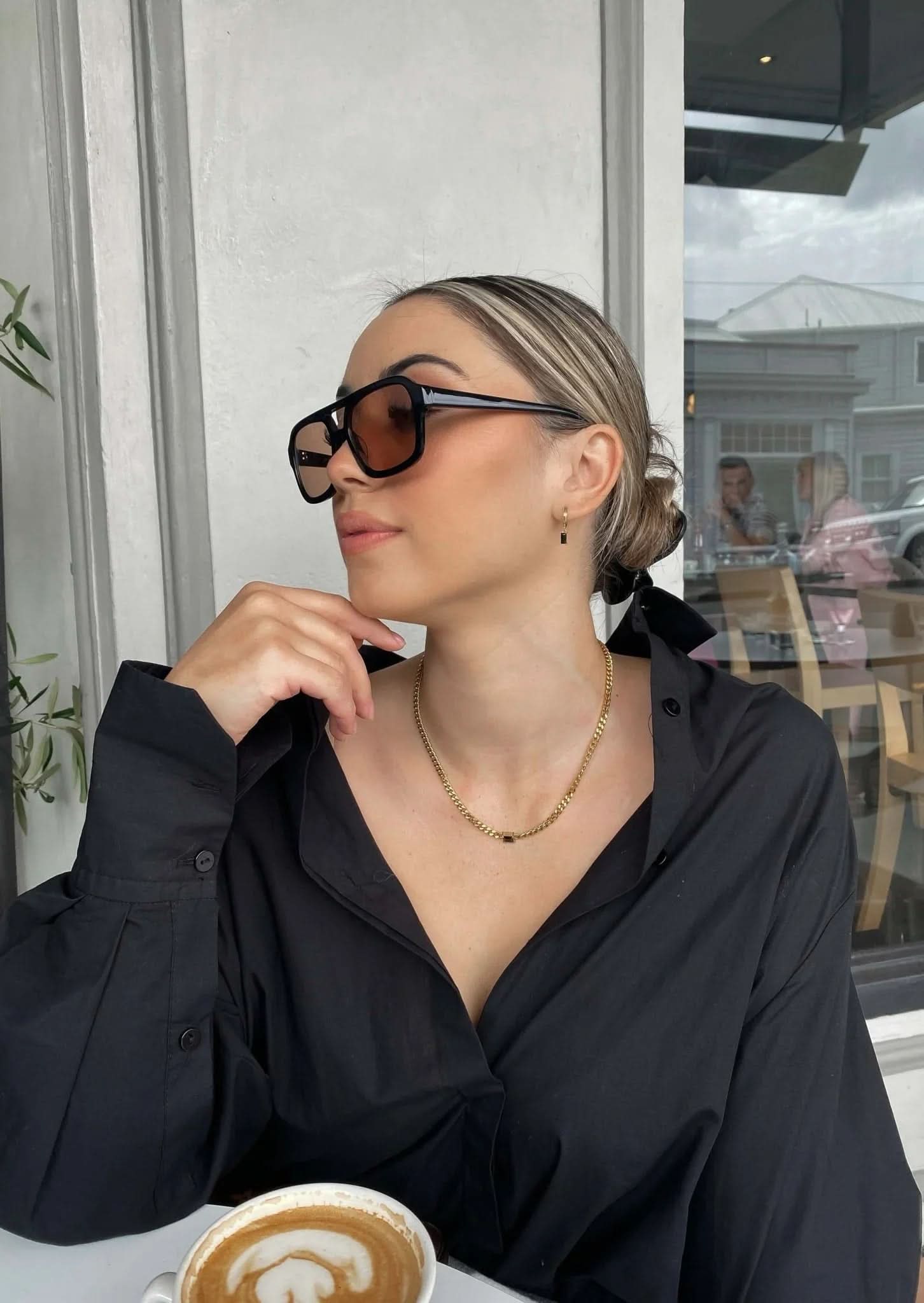 Agni Earrings - Black Onyx - AYUNA