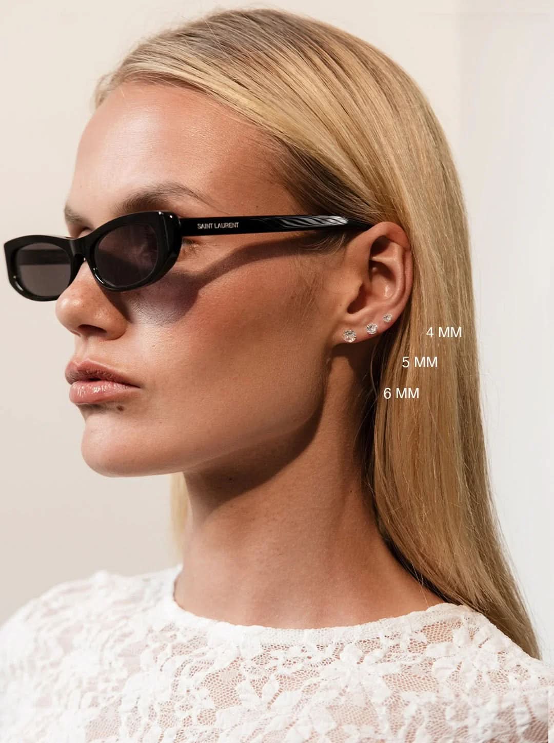 Aoi Studs (4 Sizes) - Gold - AYUNA