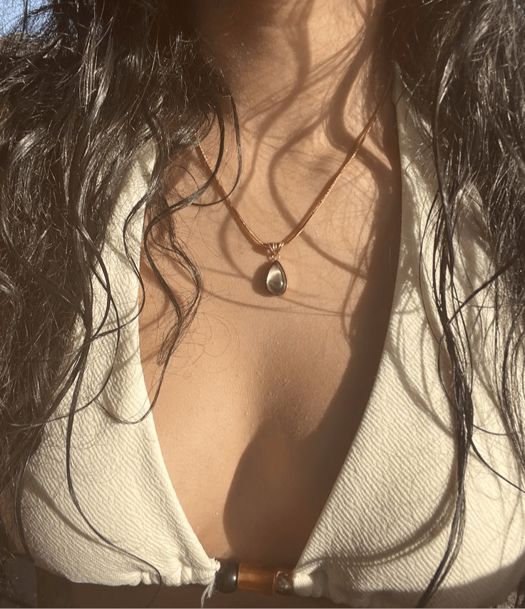 Athena Water Drop Necklace - AYUNA