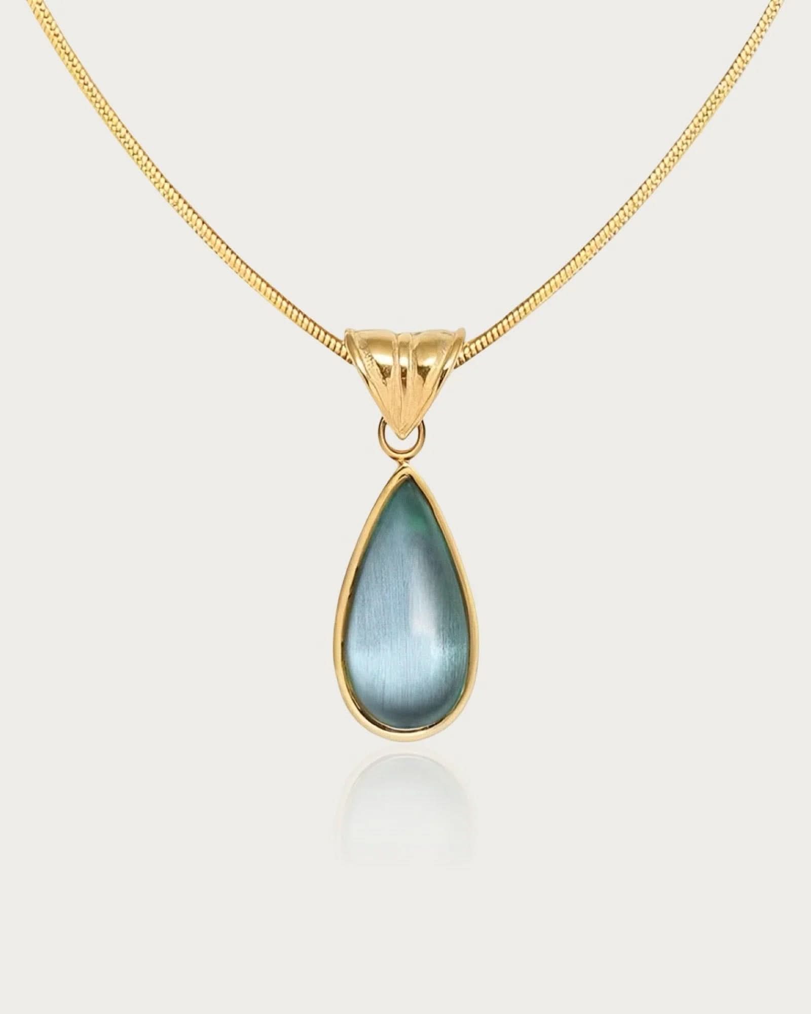 Athena Water Drop Necklace - AYUNA
