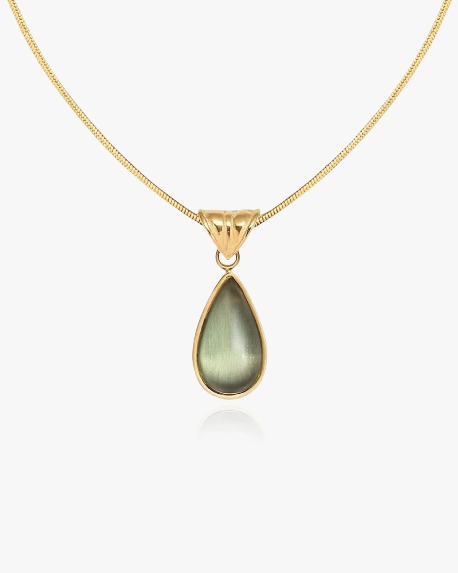 Athena Water Drop Necklace - AYUNA
