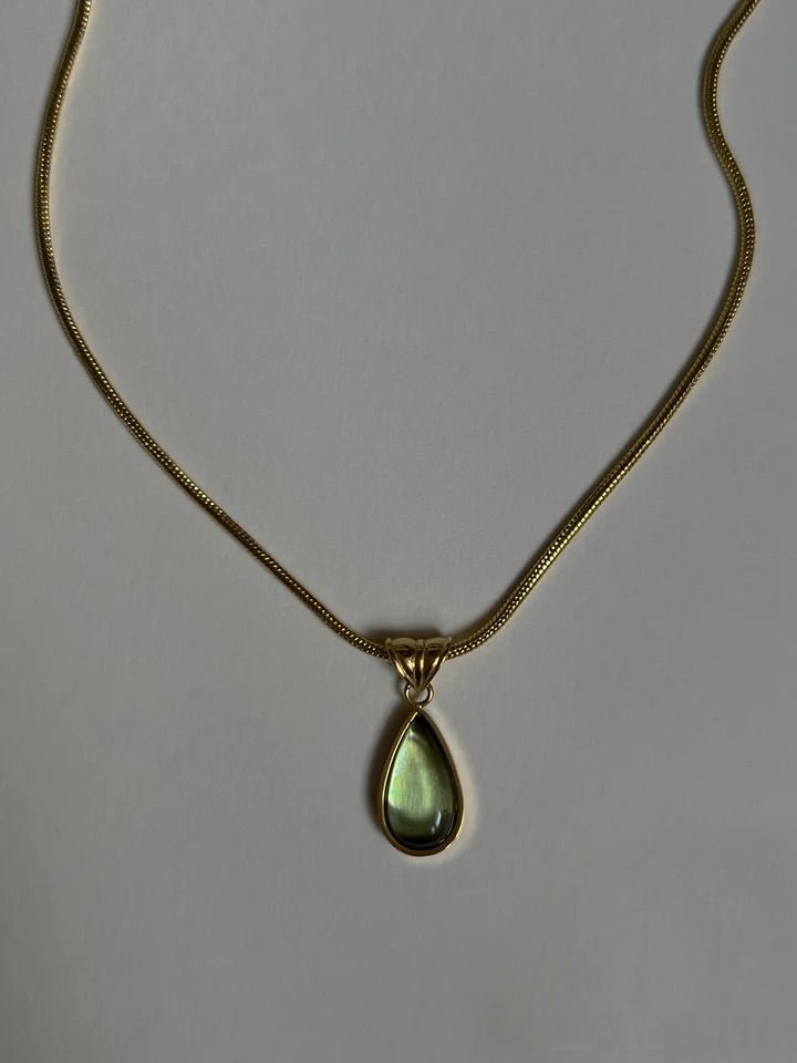 Athena Water Drop Necklace - AYUNA