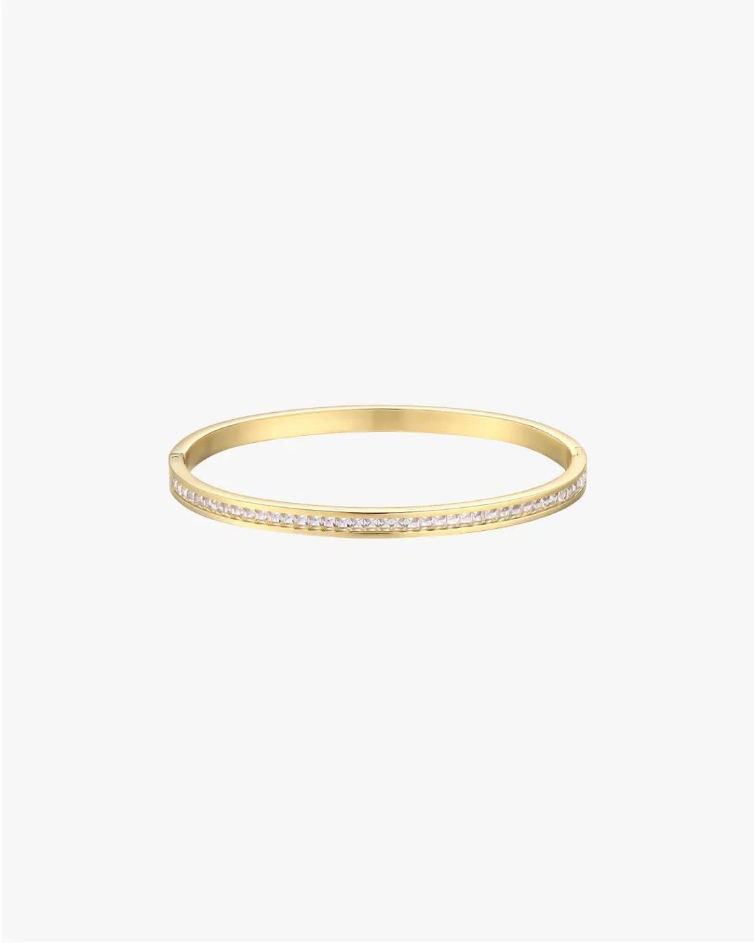 Avery Bangle - Gold - AYUNA
