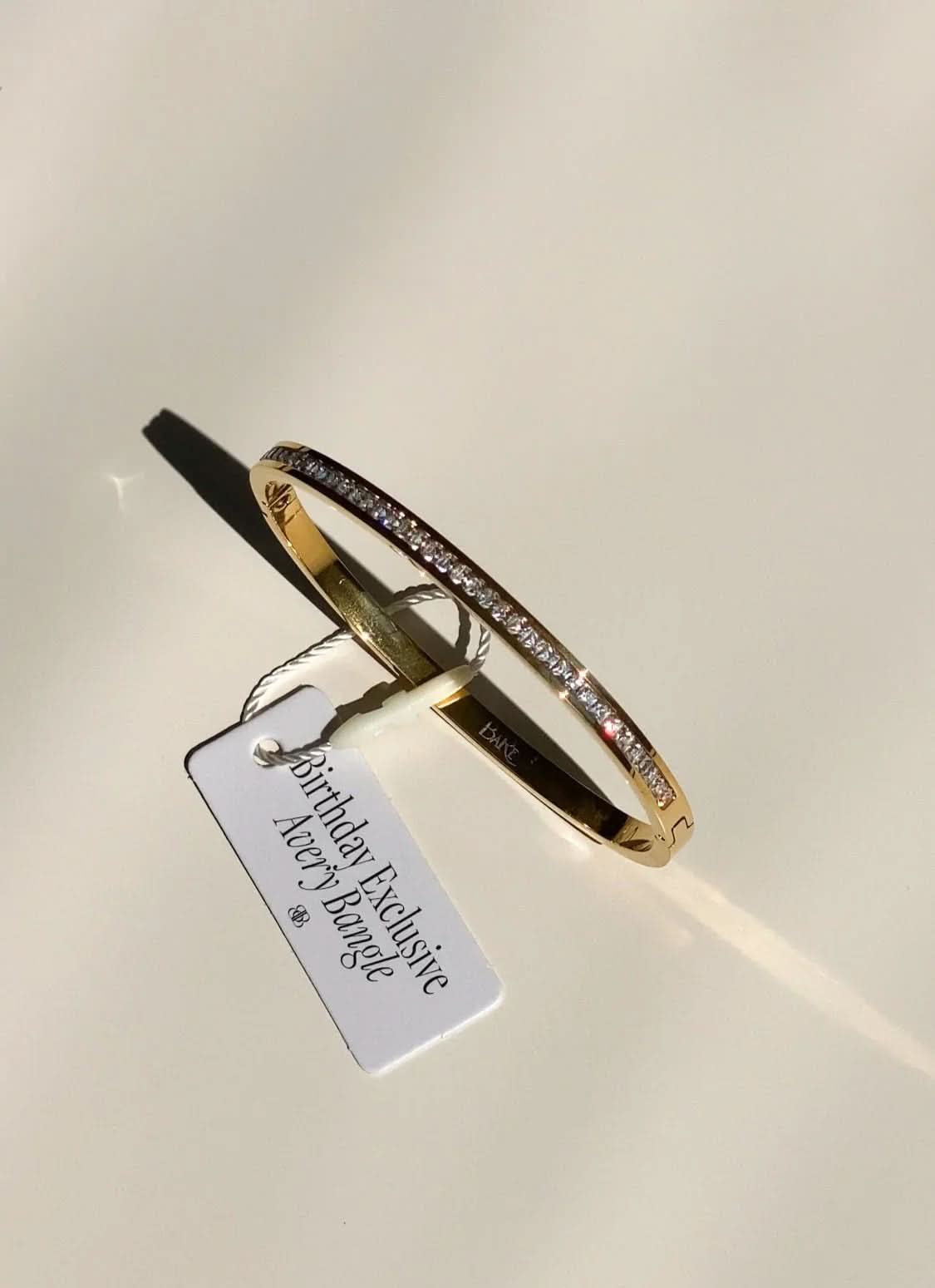 Avery Bangle - Gold - AYUNA