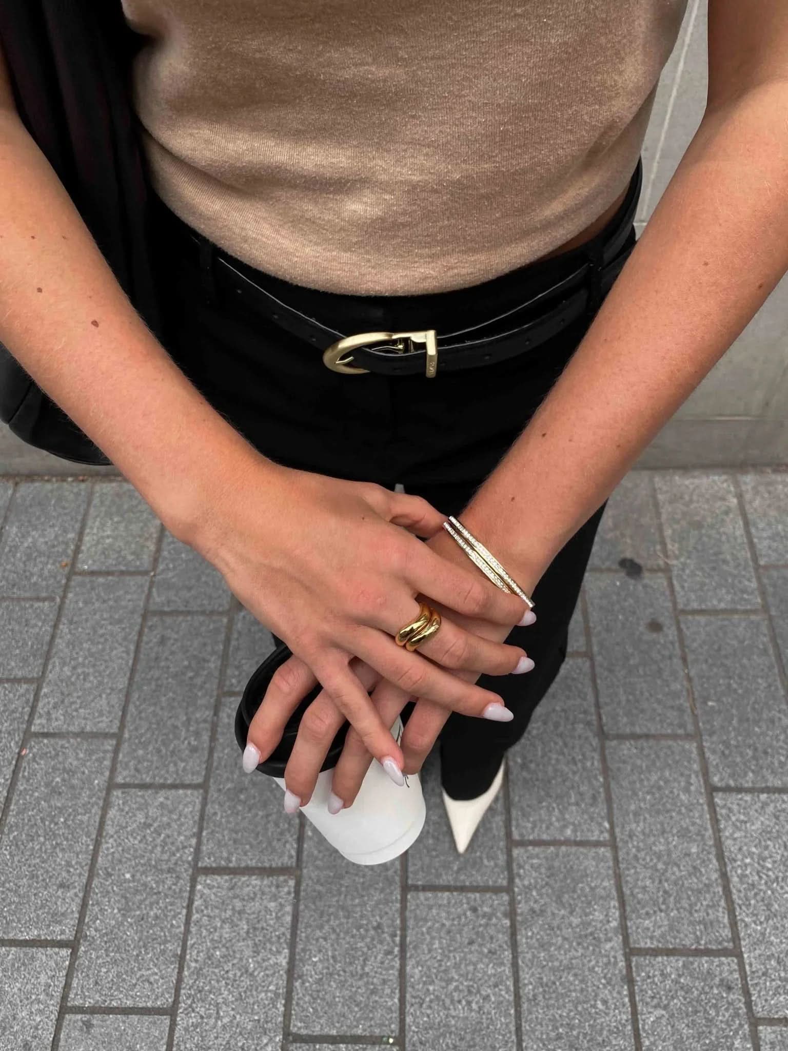 Avery Bangle - Gold - AYUNA