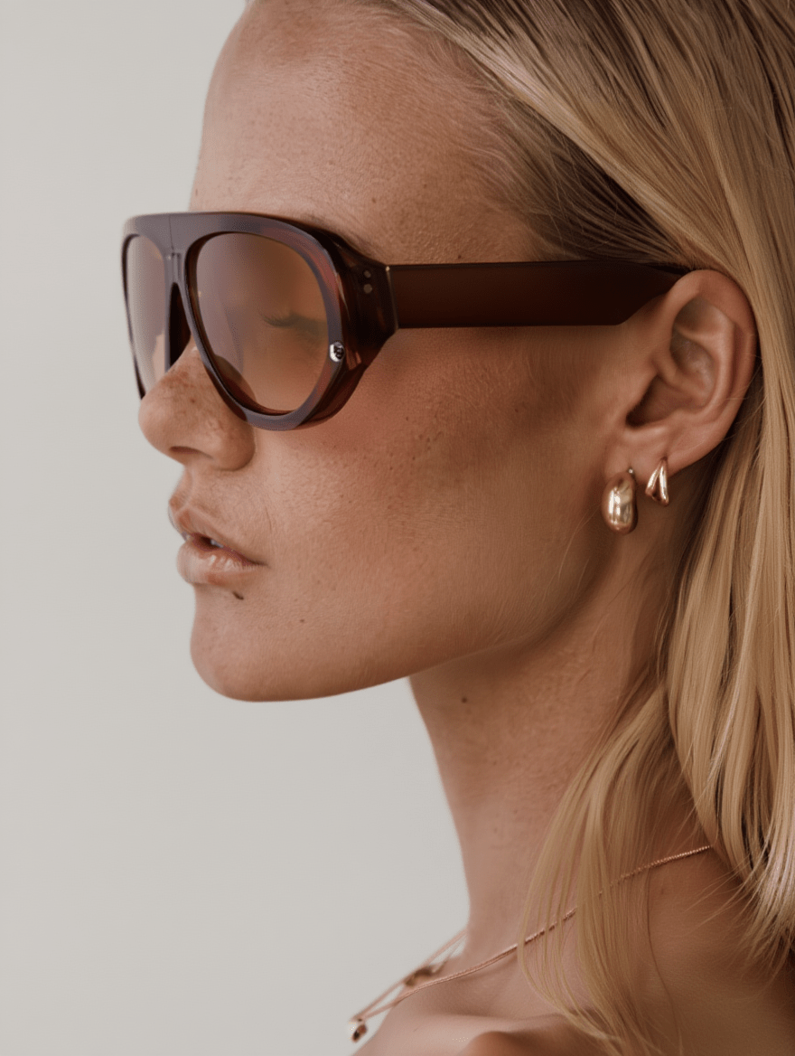 Aviator - Coco/Khaki - AYUNA