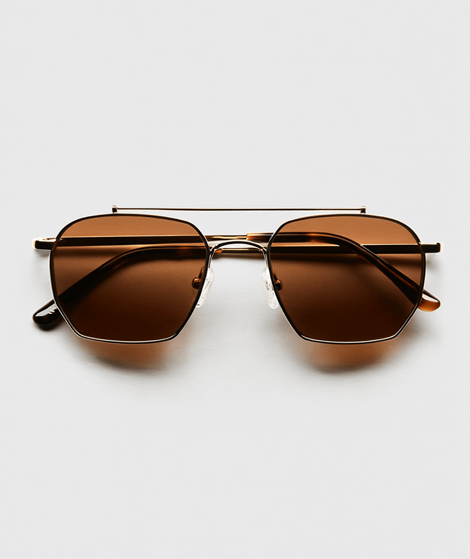 Aviator - Gold/Choc - AYUNA