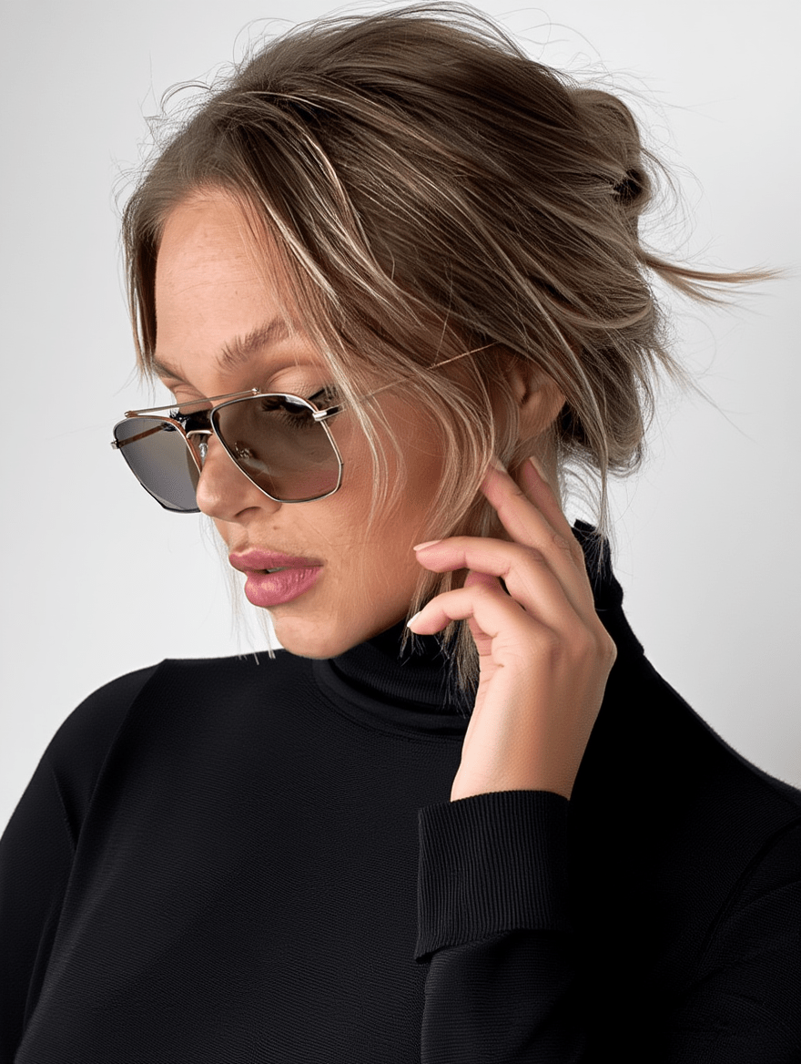 Aviator - Gold/Graphite - AYUNA