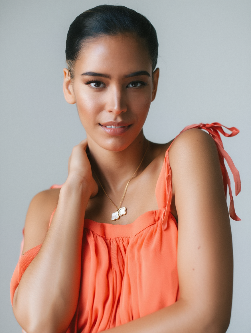 Double Clover Necklace